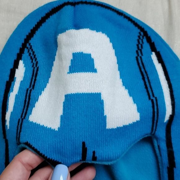 Marvel Avengers superhero hat blue black white * - Picture 2 of 4